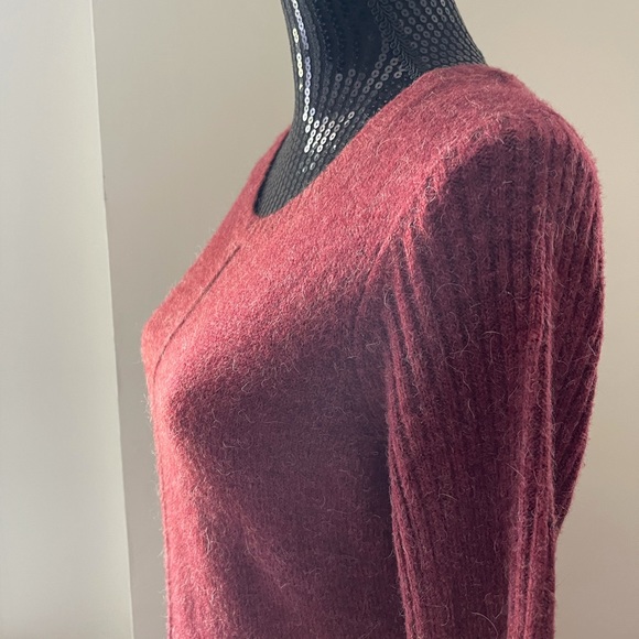 Kaisely Rust Red Knitted Dress Size Medium - Picture 2 of 8